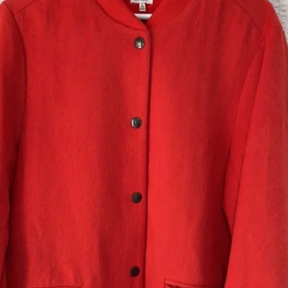 NWT Anthropologie dRA long wool coat with puff sleeves bohemian - Picture 3 of 7